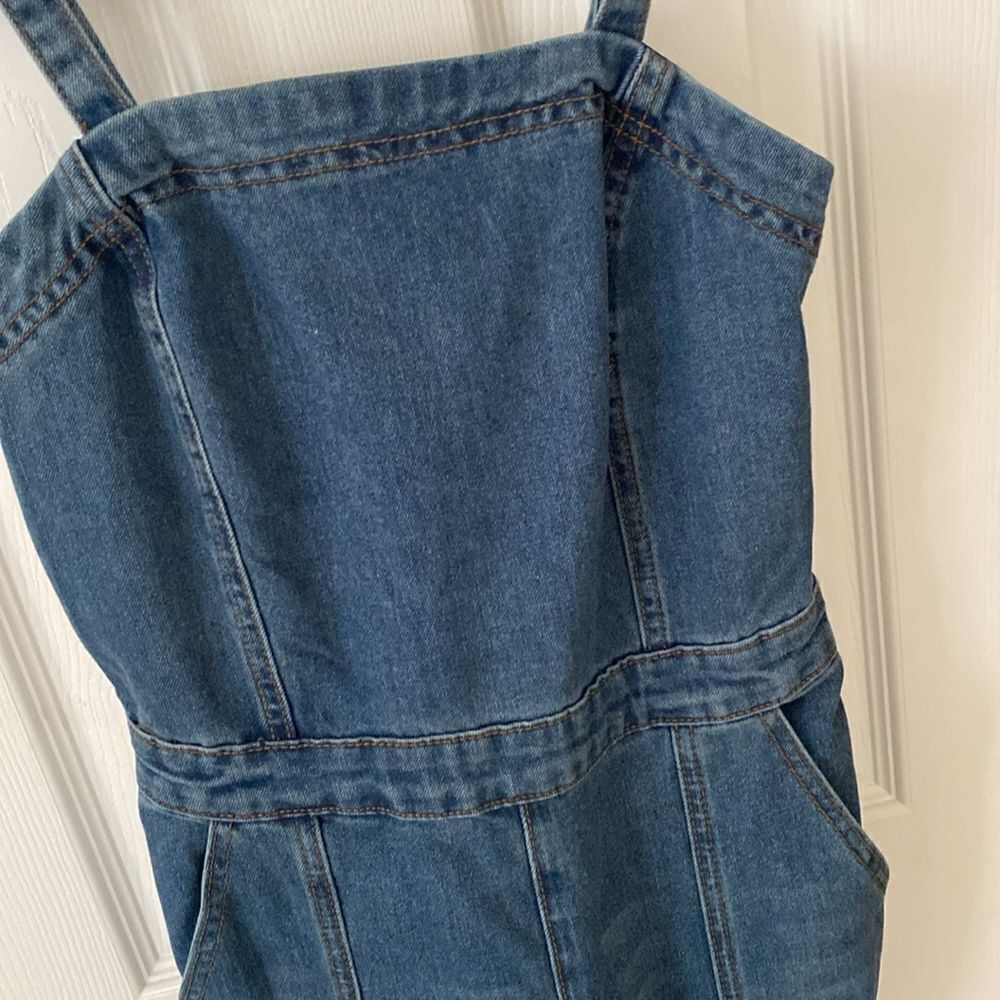 Denim Jumpsuit 